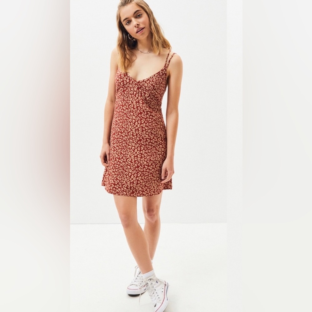 Kendall & Kylie Animal Print Mini Dress